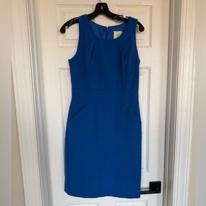 J. Crew suiting Blue Dress